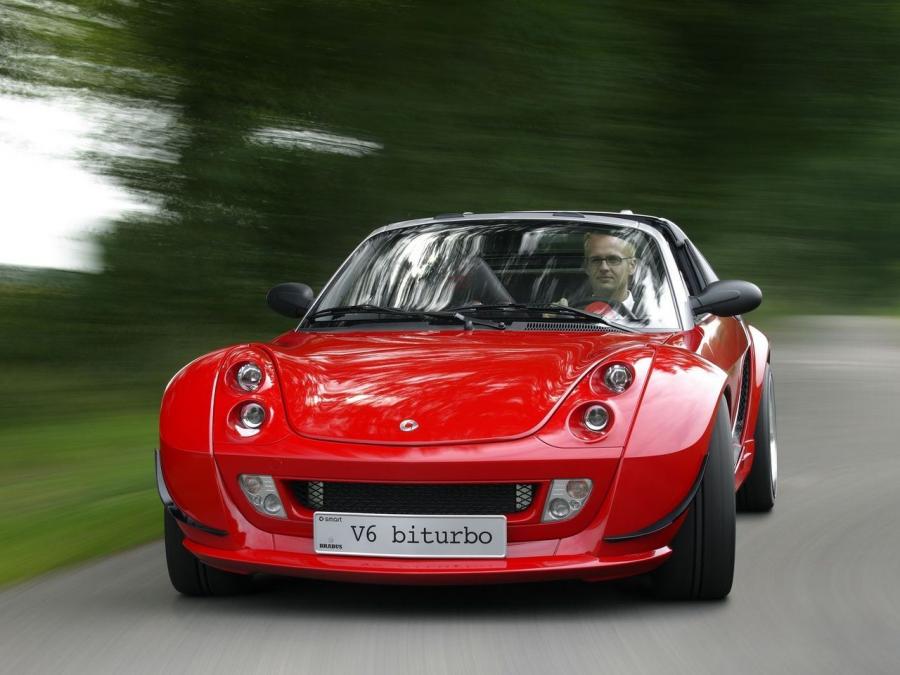  Smart Roadster Coupe V6 BiTurbo by Brabus 2003 года  (фото 14 из 18)